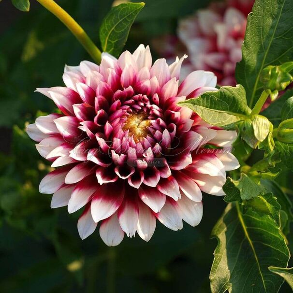 Георгин Зидлерштольц (Dahlia Siedlerstolz) — фото 3